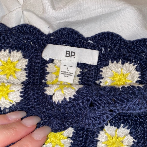 BP. Crotchet Floral bra top size L - Picture 3 of 6